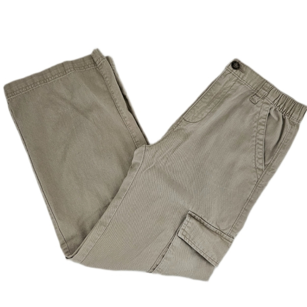 Old Navy Khaki Cargo Pants Girls Size L Large